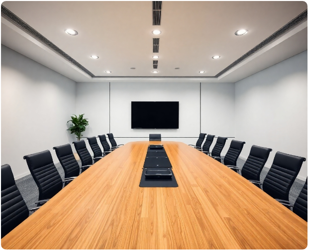 Modern Meeting Room with AV Solutions